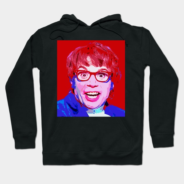 mike myers Hoodie by oryan80